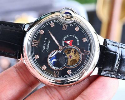 Cartier 316L Steel Automatic Movement 44*11MM Watch